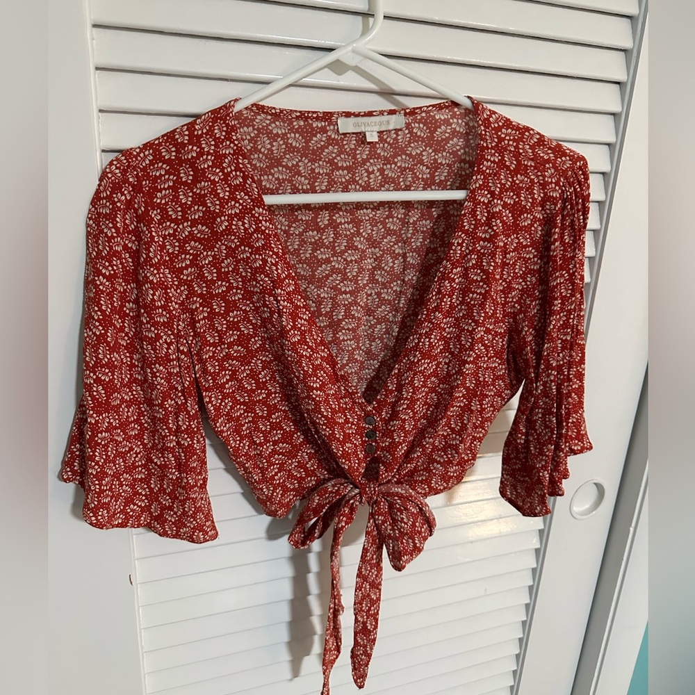 Olivaceous red top size Small